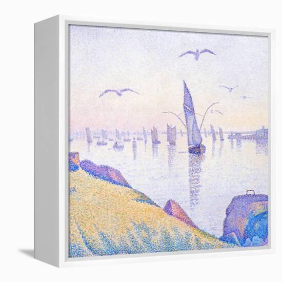 Pointillism III-Steve Hunziker-Framed Stretched Canvas