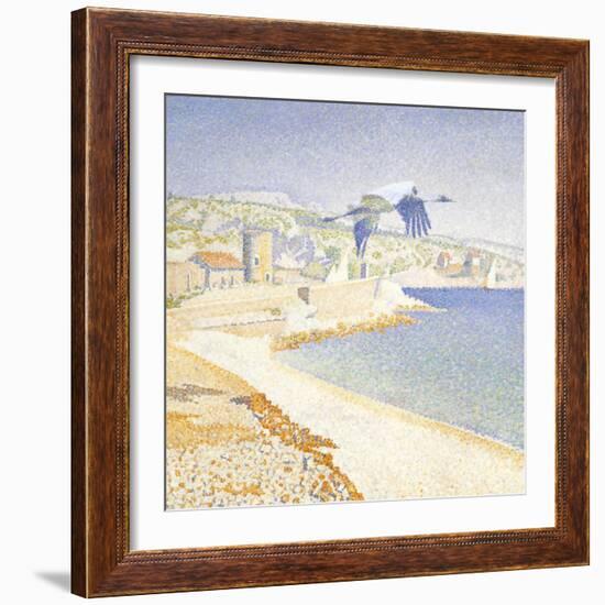 Pointillism IV-Steve Hunziker-Framed Art Print