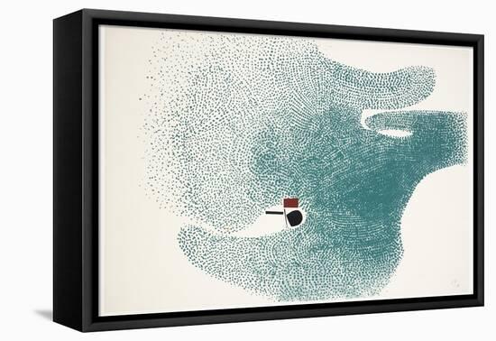 Points of Contact No. 2-Victor Pasmore-Framed Premier Image Canvas