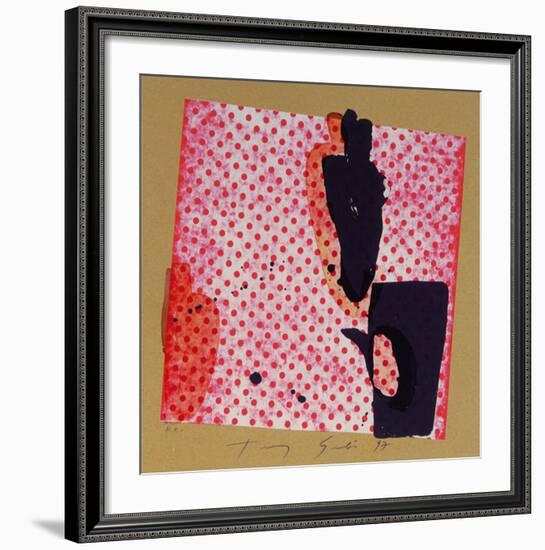 Points rouges-Tony Soulie-Framed Limited Edition