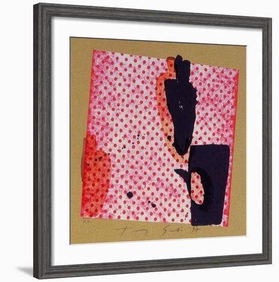 Points rouges-Tony Soulie-Framed Limited Edition