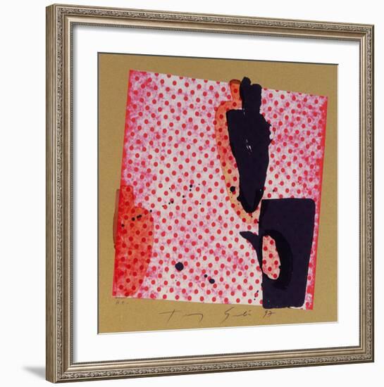 Points rouges-Tony Soulie-Framed Limited Edition