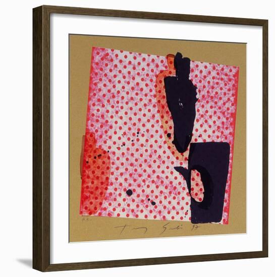 Points rouges-Tony Soulie-Framed Limited Edition