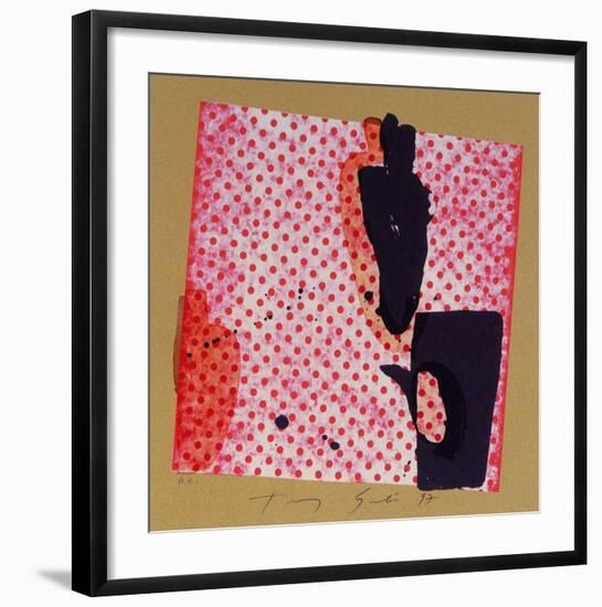 Points rouges-Tony Soulie-Framed Limited Edition