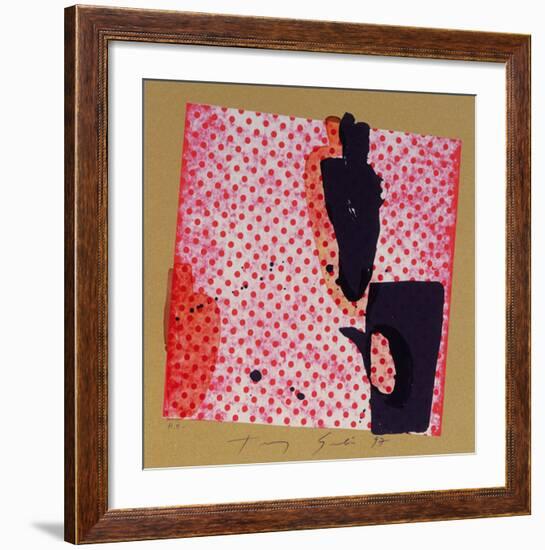 Points rouges-Tony Soulie-Framed Limited Edition