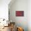 Pointsettias-null-Art Print displayed on a wall