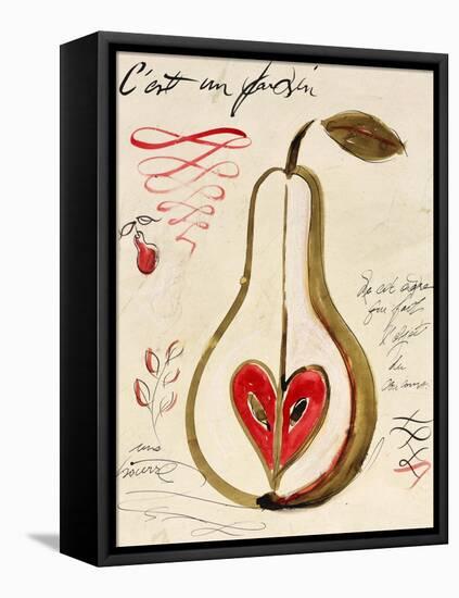 Poire III-Susan Gillette-Framed Premier Image Canvas