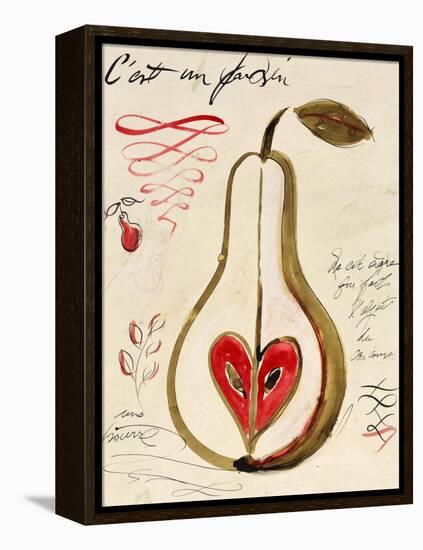 Poire III-Susan Gillette-Framed Premier Image Canvas