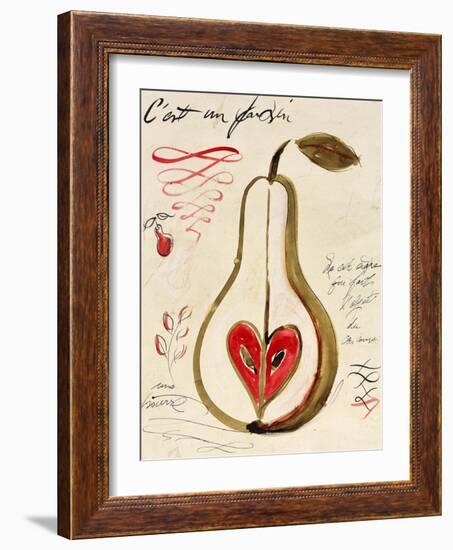 Poire III-Susan Gillette-Framed Giclee Print