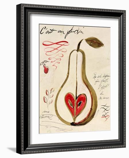 Poire III-Susan Gillette-Framed Giclee Print