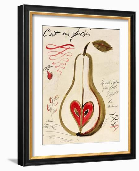 Poire III-Susan Gillette-Framed Giclee Print