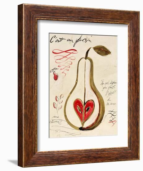 Poire III-Susan Gillette-Framed Giclee Print