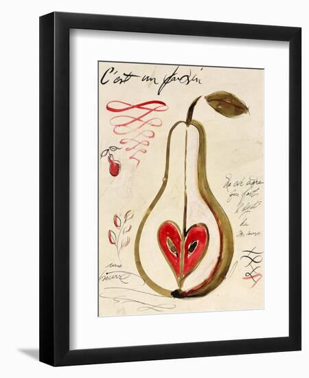 Poire III-Susan Gillette-Framed Giclee Print