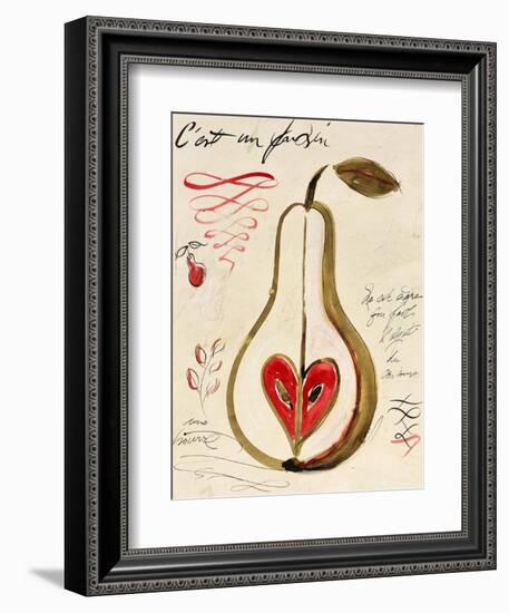 Poire III-Susan Gillette-Framed Giclee Print