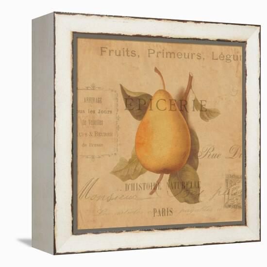 Poire-Deborah Devellier-Framed Stretched Canvas