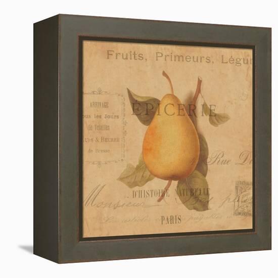 Poire-Deborah Devellier-Framed Stretched Canvas