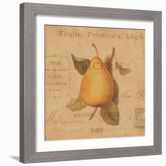 Poire-Deborah Devellier-Framed Art Print