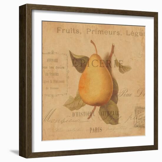 Poire-Deborah Devellier-Framed Art Print