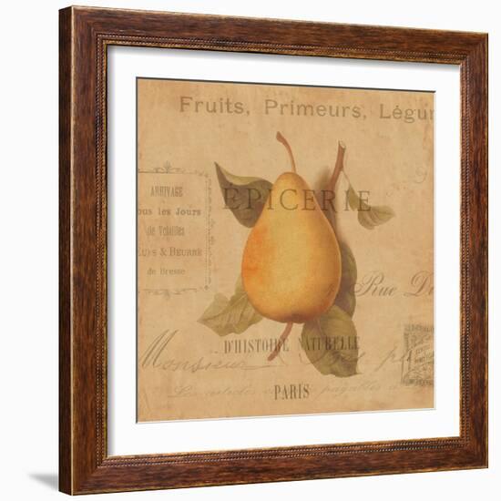 Poire-Deborah Devellier-Framed Art Print