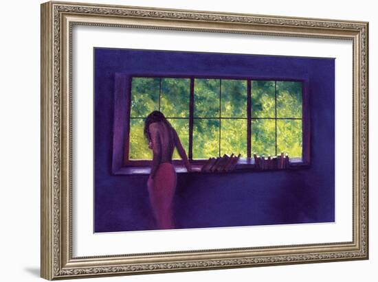 Poise-Simon Cook-Framed Giclee Print