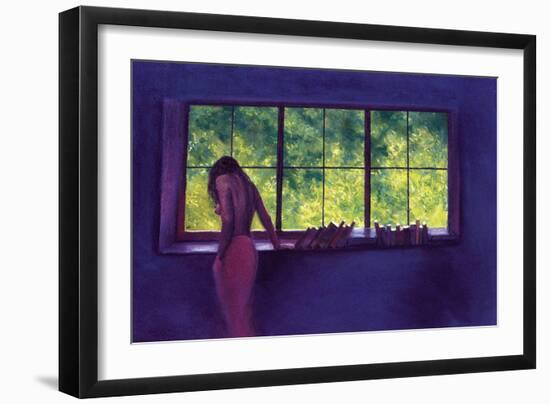 Poise-Simon Cook-Framed Giclee Print