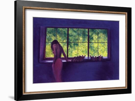 Poise-Simon Cook-Framed Giclee Print