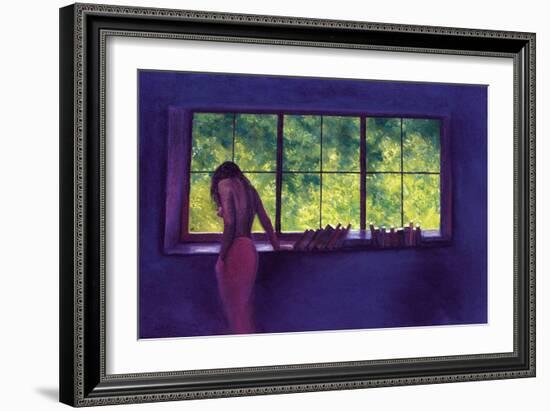 Poise-Simon Cook-Framed Giclee Print