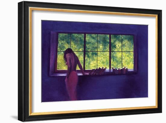 Poise-Simon Cook-Framed Giclee Print