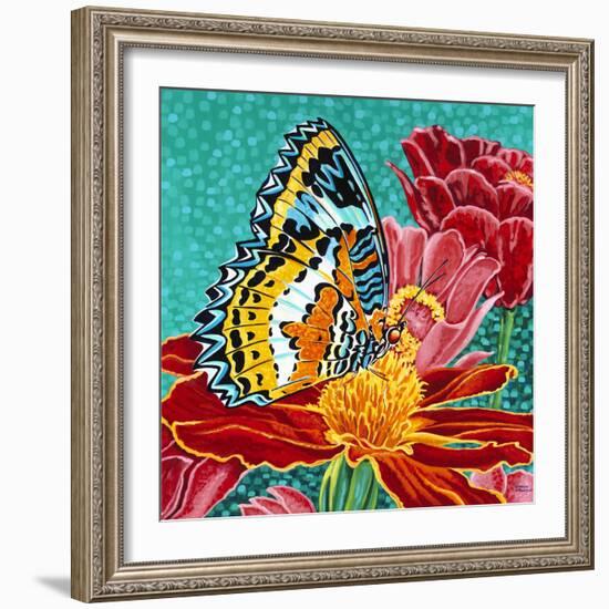 Poised Butterfly I-Carolee Vitaletti-Framed Art Print