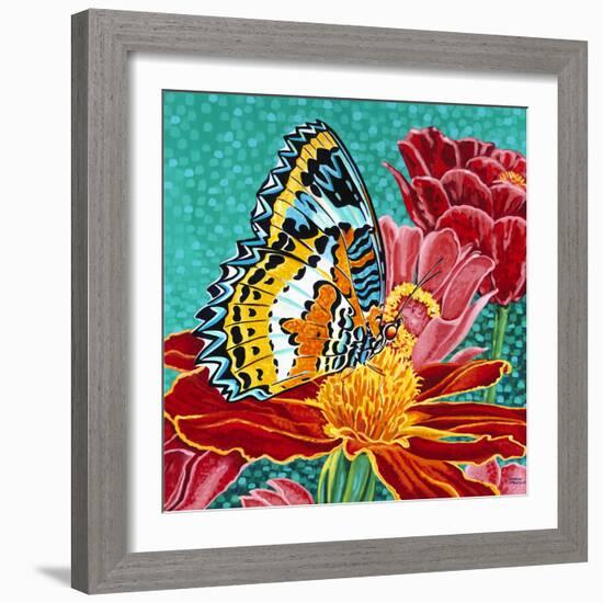 Poised Butterfly I-Carolee Vitaletti-Framed Art Print