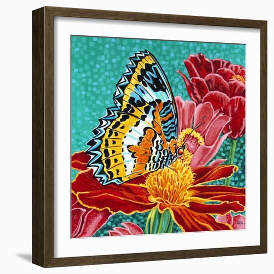 Poised Butterfly I-Carolee Vitaletti-Framed Art Print