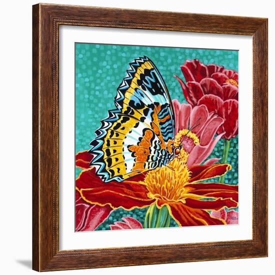 Poised Butterfly I-Carolee Vitaletti-Framed Art Print