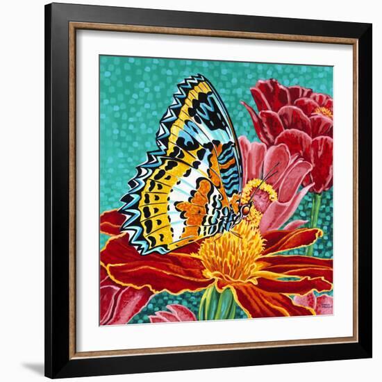 Poised Butterfly I-Carolee Vitaletti-Framed Art Print