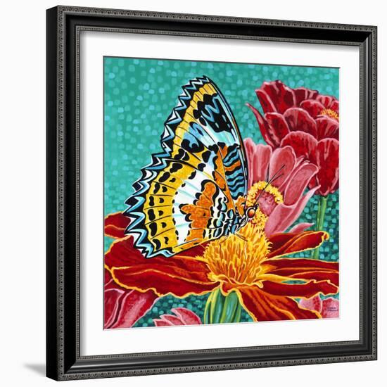 Poised Butterfly I-Carolee Vitaletti-Framed Art Print