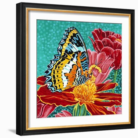 Poised Butterfly I-Carolee Vitaletti-Framed Art Print