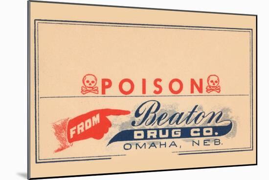 Poison-null-Mounted Art Print