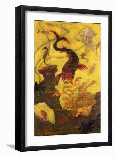 Poissons et Crustacaes, circa 1902-Paul Ranson-Framed Giclee Print