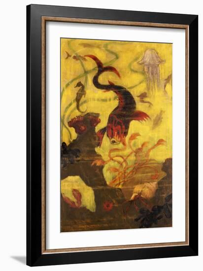 Poissons et Crustacaes, circa 1902-Paul Ranson-Framed Giclee Print