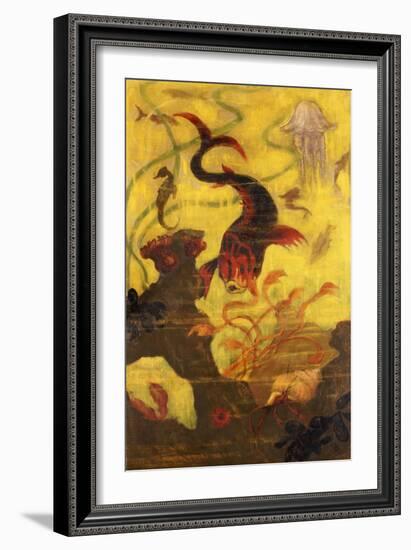 Poissons et Crustacaes, circa 1902-Paul Ranson-Framed Giclee Print