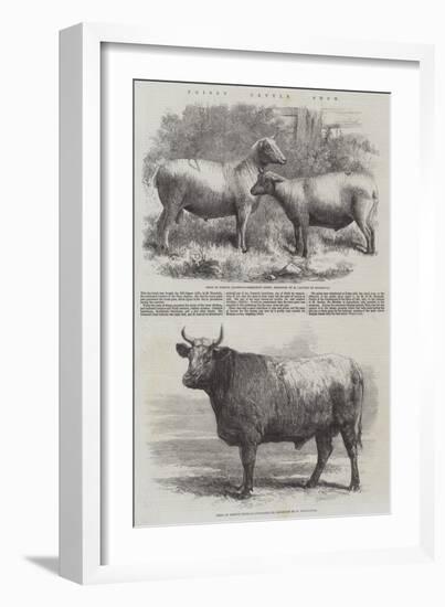 Poissy Cattle Show-Harrison William Weir-Framed Giclee Print