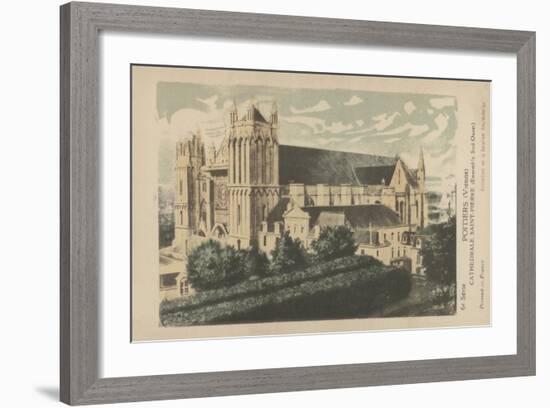 Poitiers, Vienne, Cathedrale Saint-Pierre-null-Framed Giclee Print
