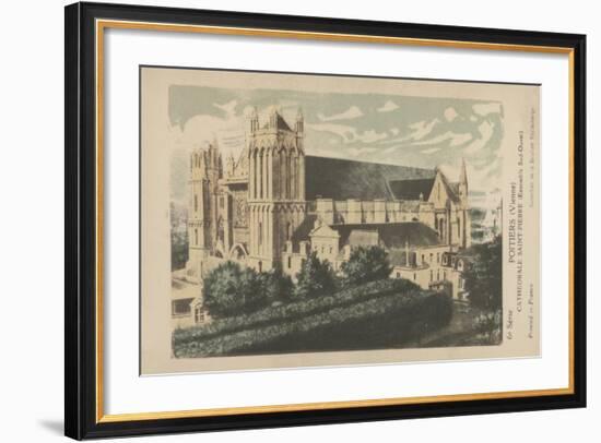 Poitiers, Vienne, Cathedrale Saint-Pierre-null-Framed Giclee Print