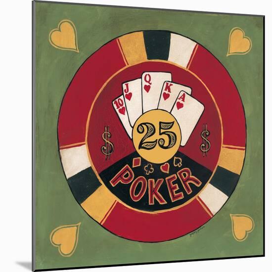 Poker - $25-Gregory Gorham-Mounted Art Print