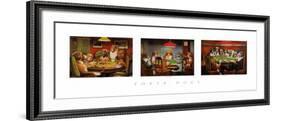 Poker Dogs-Cassius Marcellus Coolidge-Framed Art Print