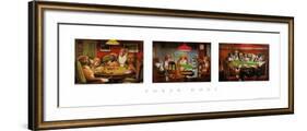 Poker Dogs-Cassius Marcellus Coolidge-Framed Art Print