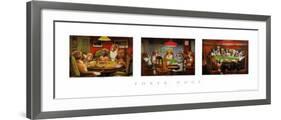 Poker Dogs-Cassius Marcellus Coolidge-Framed Art Print