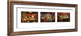 Poker Dogs-Cassius Marcellus Coolidge-Framed Art Print