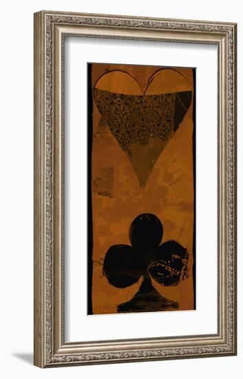 Poker Heart-Parker Greenfield-Framed Art Print