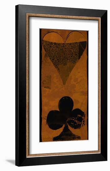 Poker Heart-Parker Greenfield-Framed Art Print