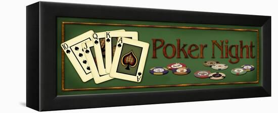 Poker Night-Kate Ward Thacker-Framed Premier Image Canvas